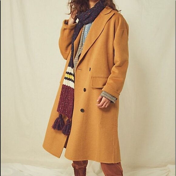 Free People Adore You Wool Coat - Picture 2 of 2